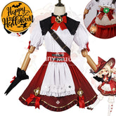 【In Stock】Game Genshin Impact Cosplay Blossoming Starlight Klee Costume / Xs Costumes